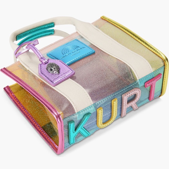 Kurt Geiger Iridescent Mini Bag with Rainbow Hues - Picture 2 of 9